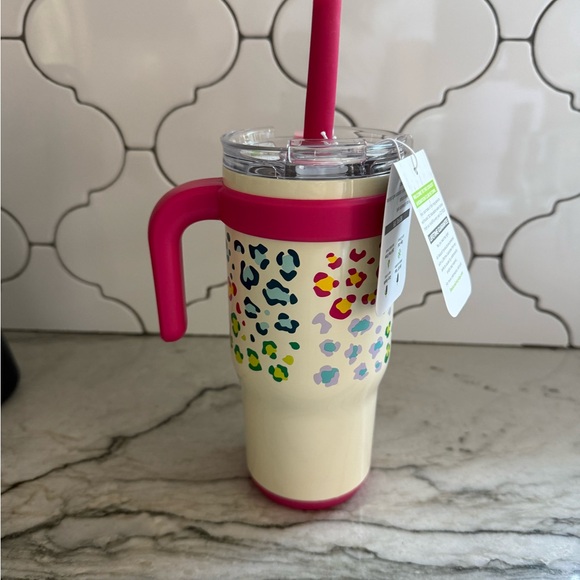 Reduce Coldee Kids Tumbler Bottle Spill-Proof Straw & Handle Insulated Stainless - Picture 1 of 5